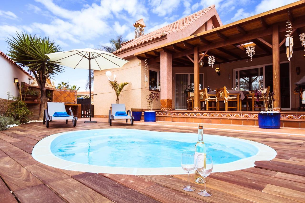 Villa Hibiscus Centrum Corralejo Beach Private Pool Family 외부 사진