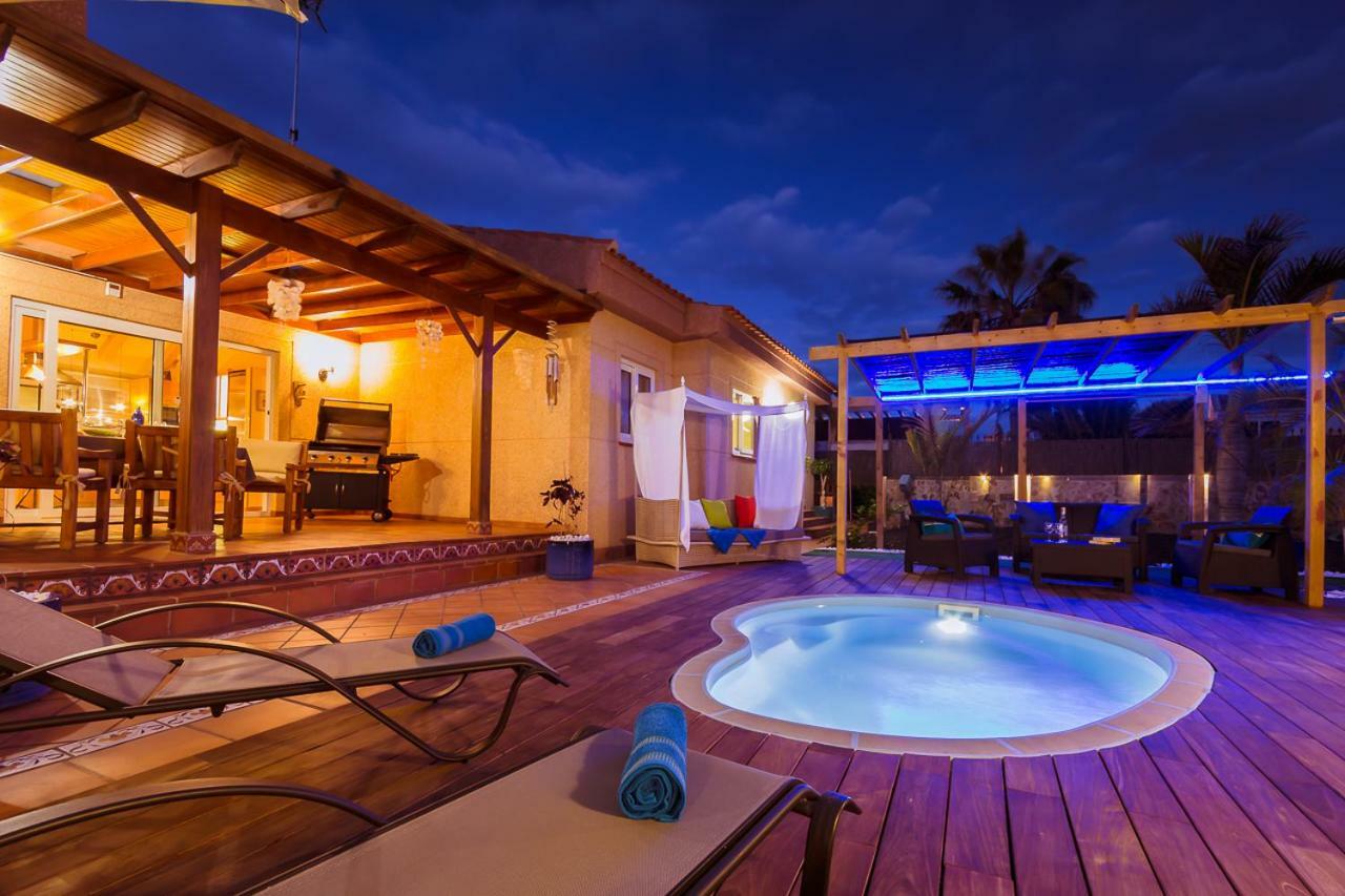 Villa Hibiscus Centrum Corralejo Beach Private Pool Family 외부 사진