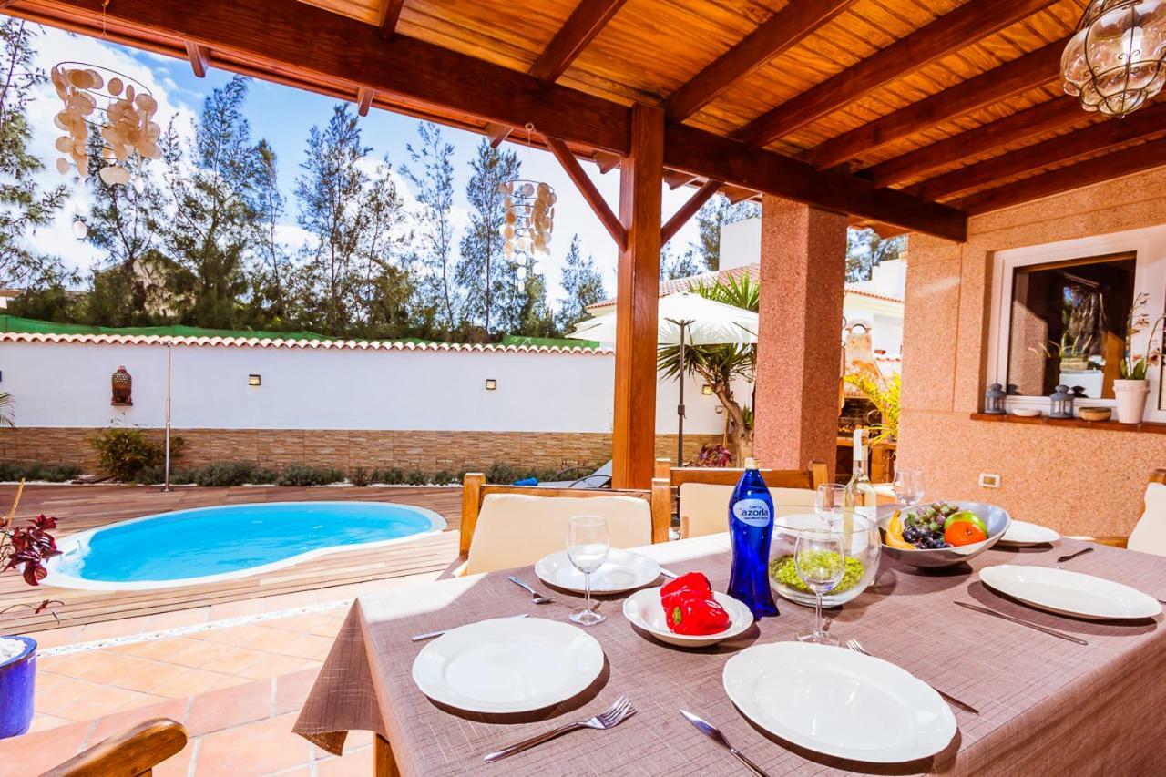 Villa Hibiscus Centrum Corralejo Beach Private Pool Family 외부 사진