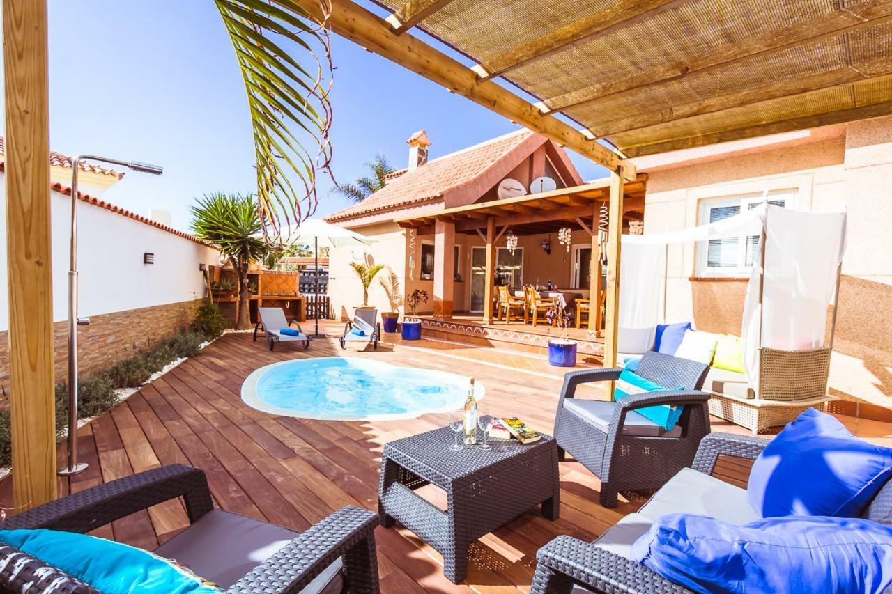 Villa Hibiscus Centrum Corralejo Beach Private Pool Family 외부 사진
